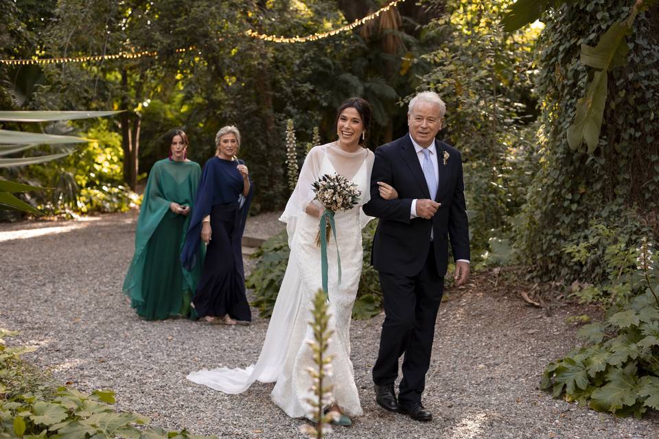Llegada de la novia