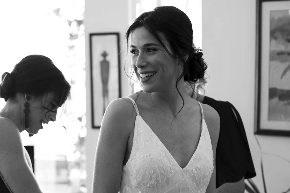 Preparativos novia