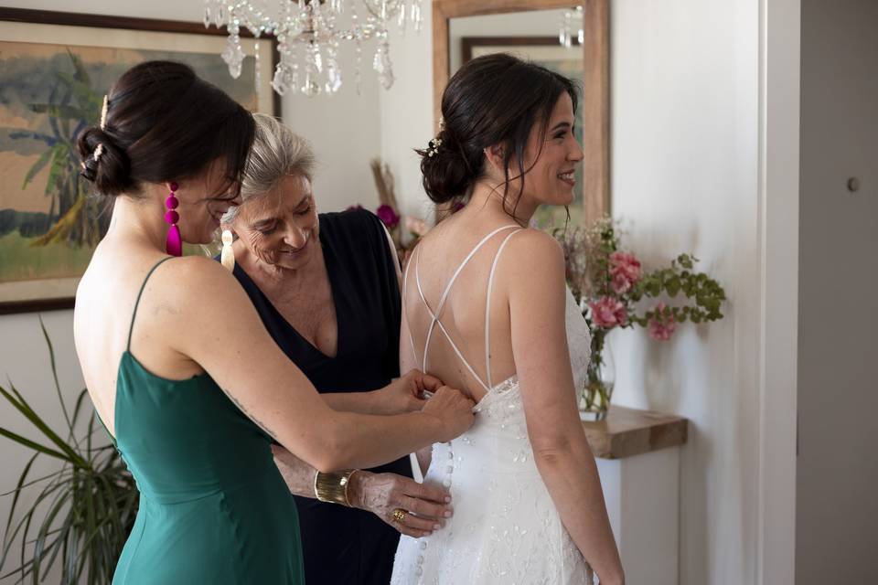 Preparativos novia