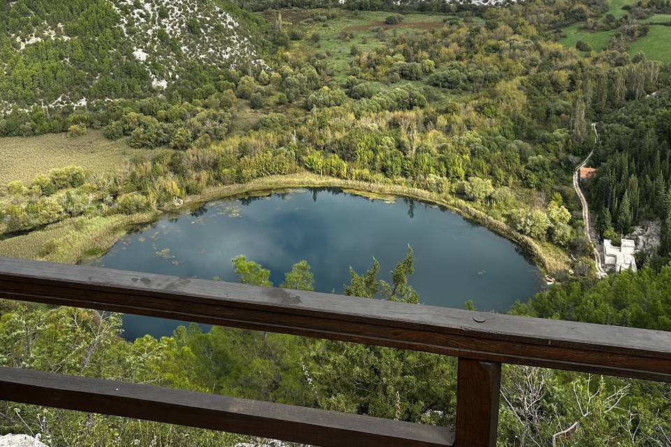 Mirador Visovac, Croacia