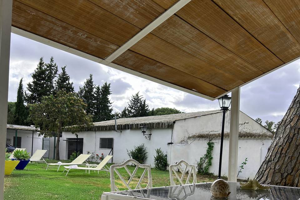 Zona de piscina