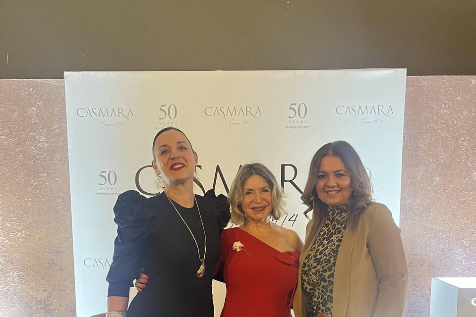Con Águeda Garcia-Casmara