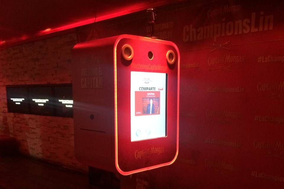 Fotomatón iluminado