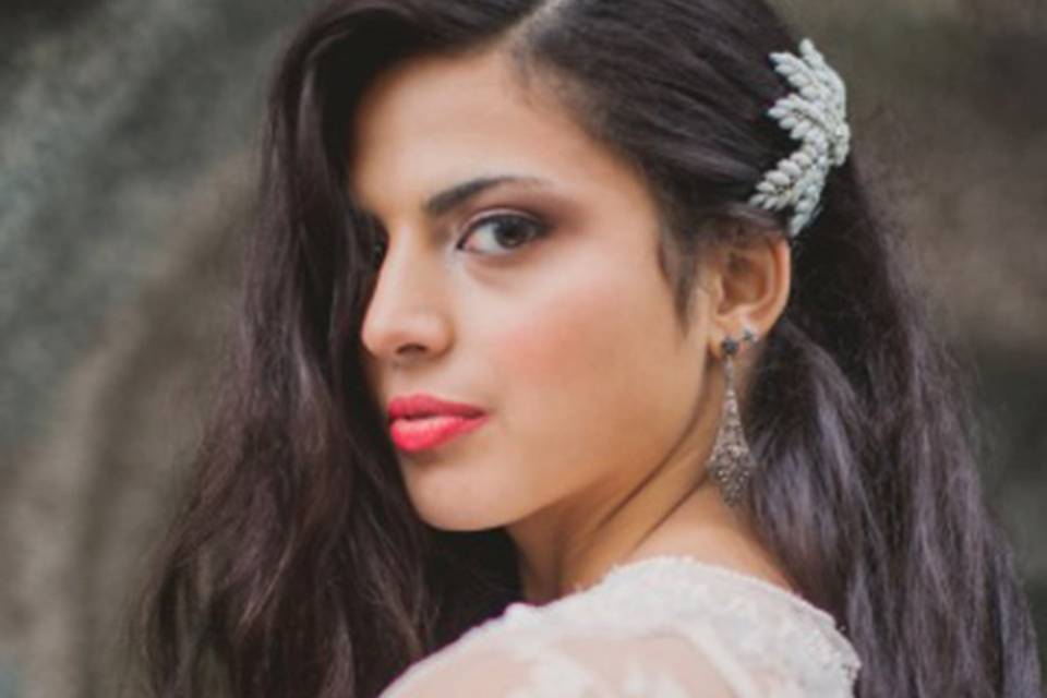 Semirecogido novia