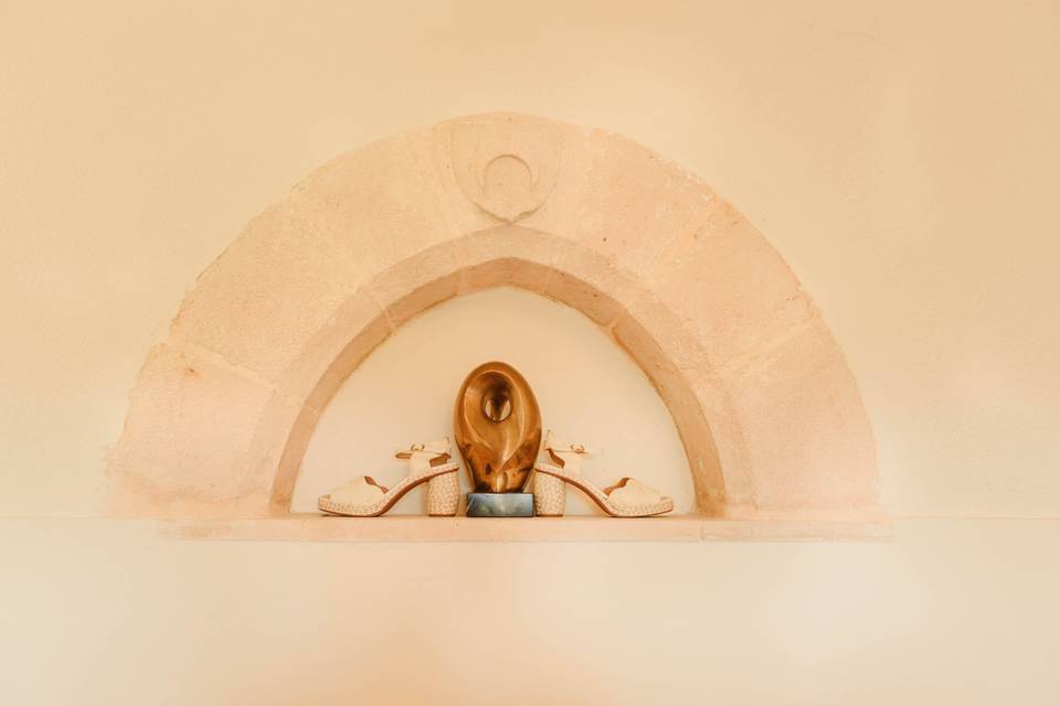 Preparativos de la novia