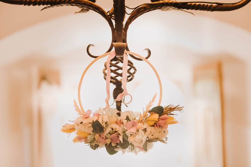 Preparativos de la novia