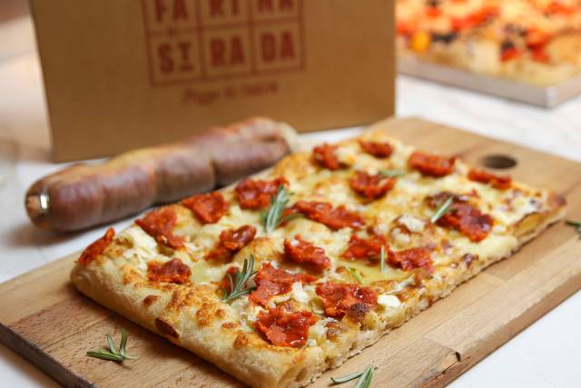 Pizza de sobrassada