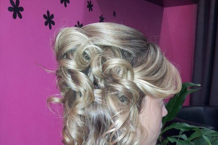 Recogido con ondas