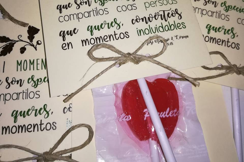 Tarjetas platos