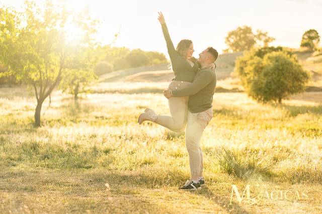 Melani y Javier