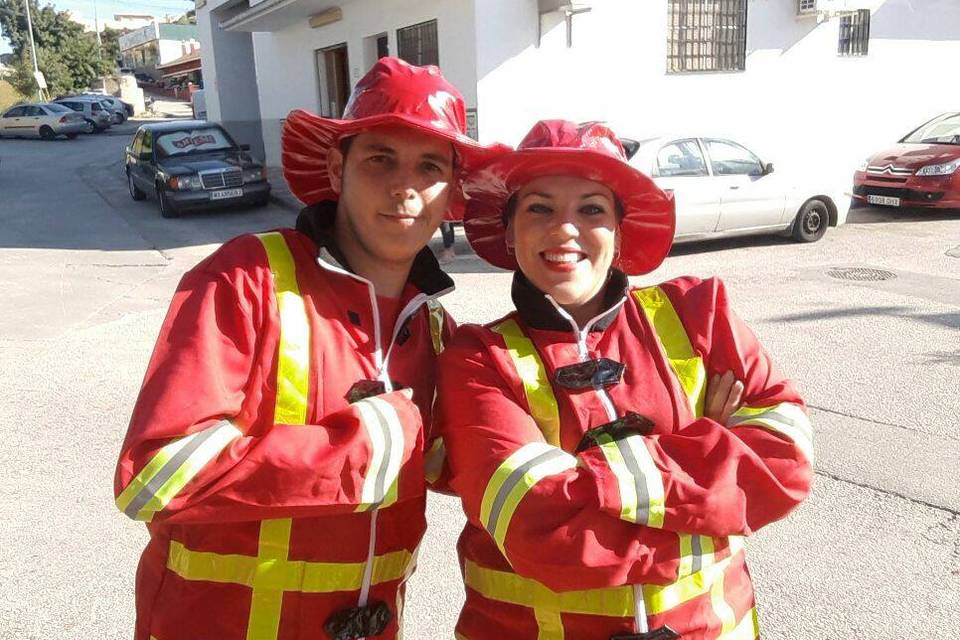 Animación bomberos