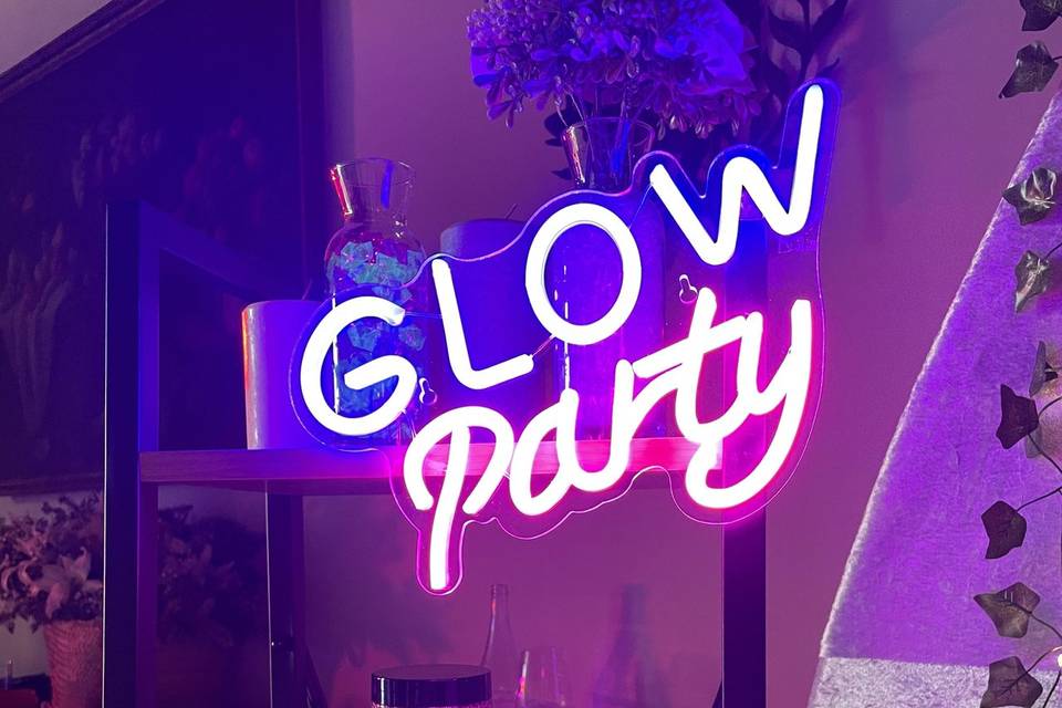 Glitter Glow party