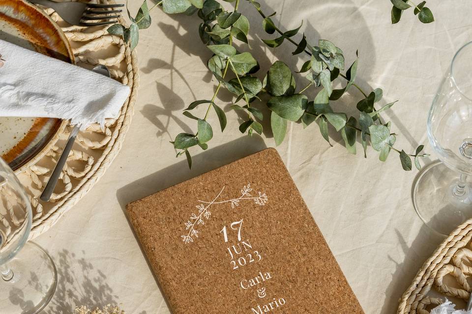 Regalo de boda: libreta