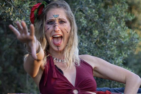 Rocío experta en danza