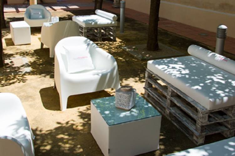 Zona chill out bodas