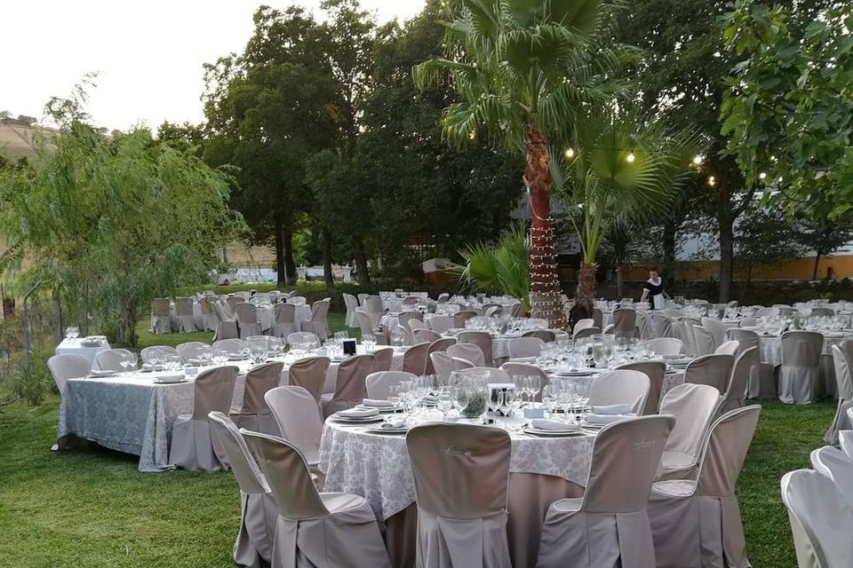 Boda en jardín