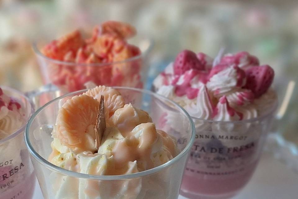 Vela gourmet postre