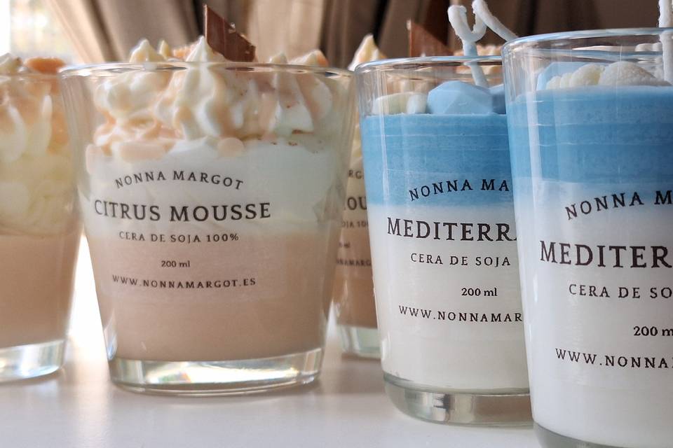 Vela gourmet y aromática