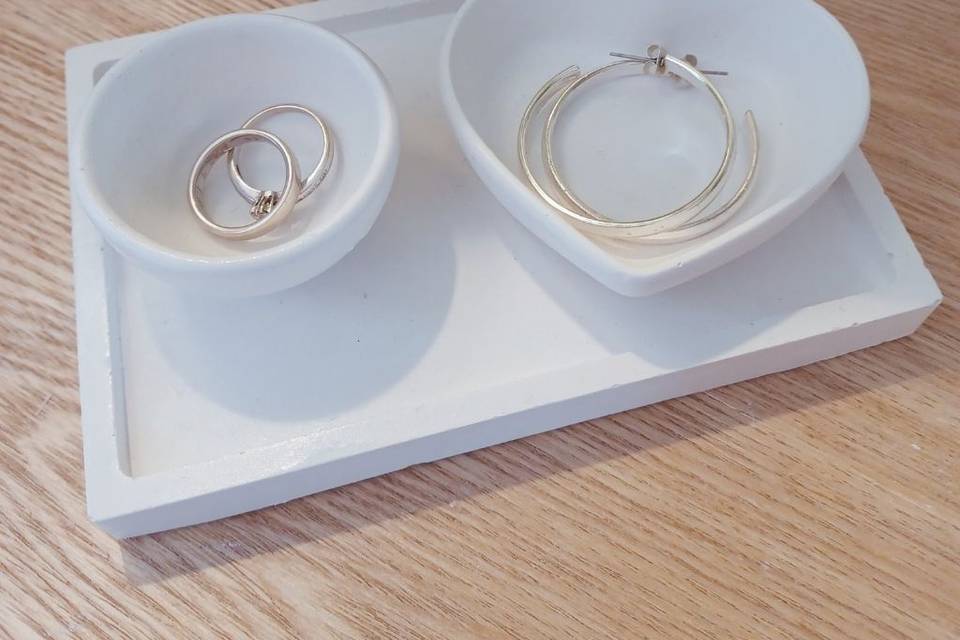 Detalles escayola corazón
