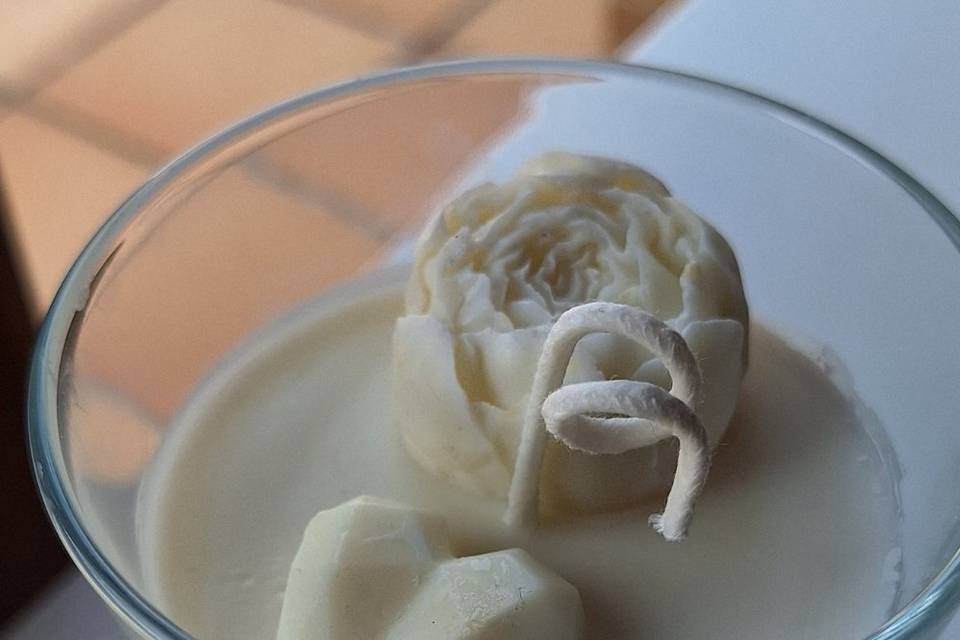 Vela aromáticas coco