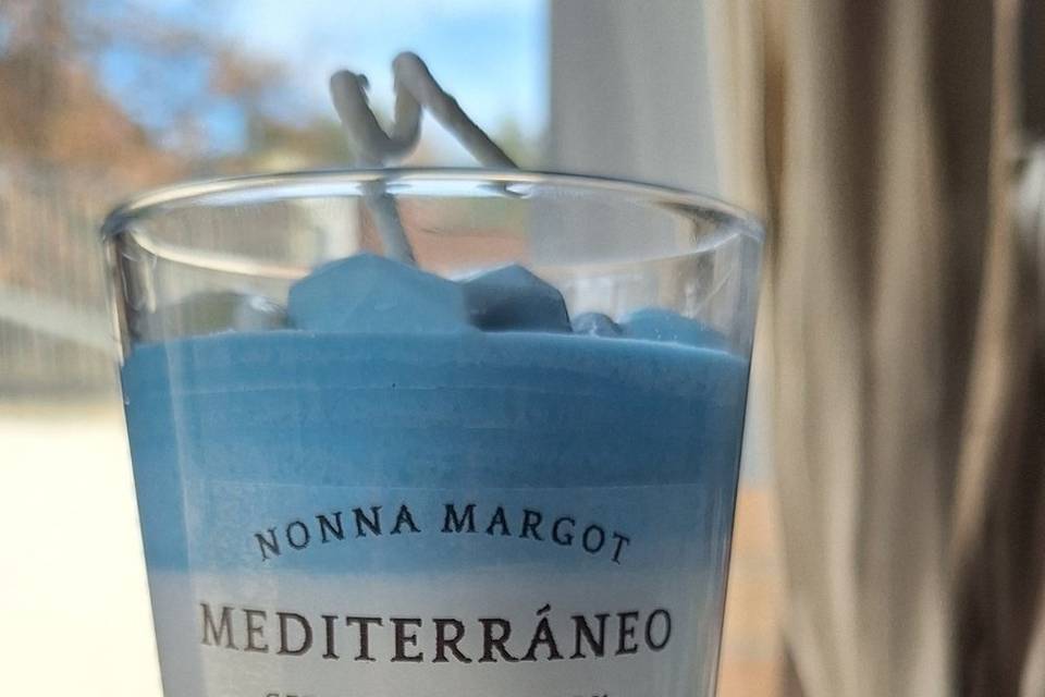 Vela aromática mediterráneo