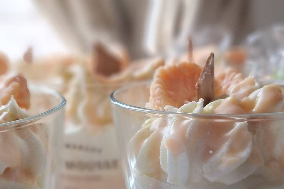 Vela gourmet postre