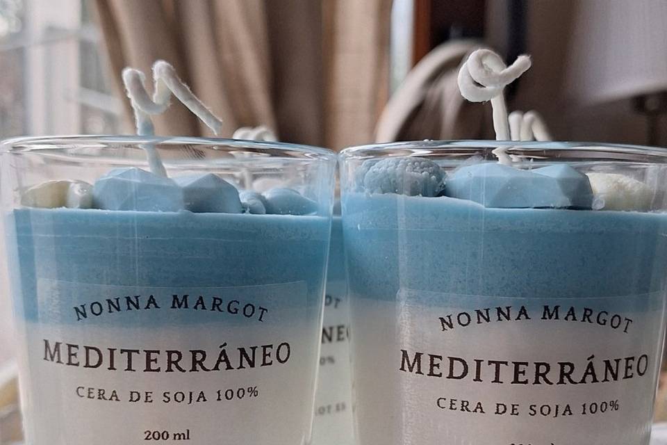 Vela aromática mediterráneo