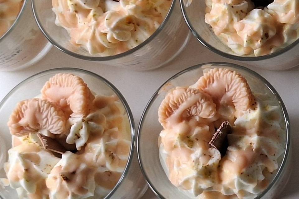 Vela gourmet postre