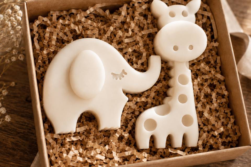 Elefante y Jirafa Aromáticos