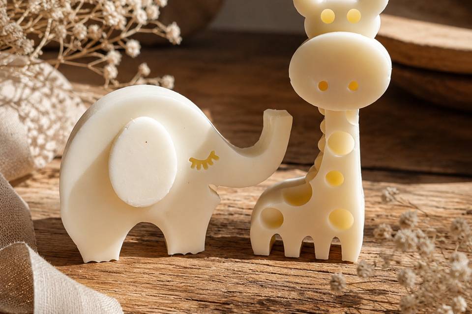 Elefante y Jirafa Aromáticos