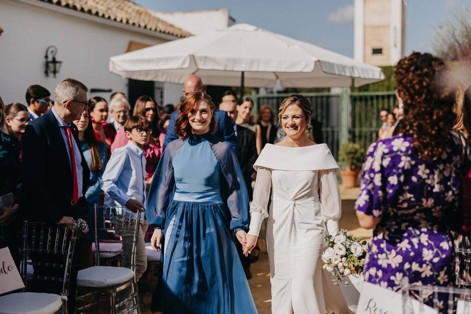 Novia y madrina