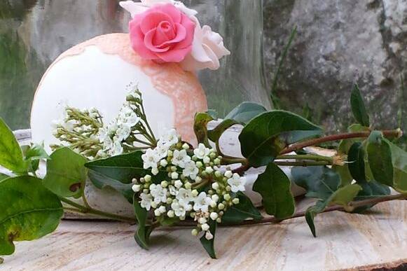 Mini tarta de boda