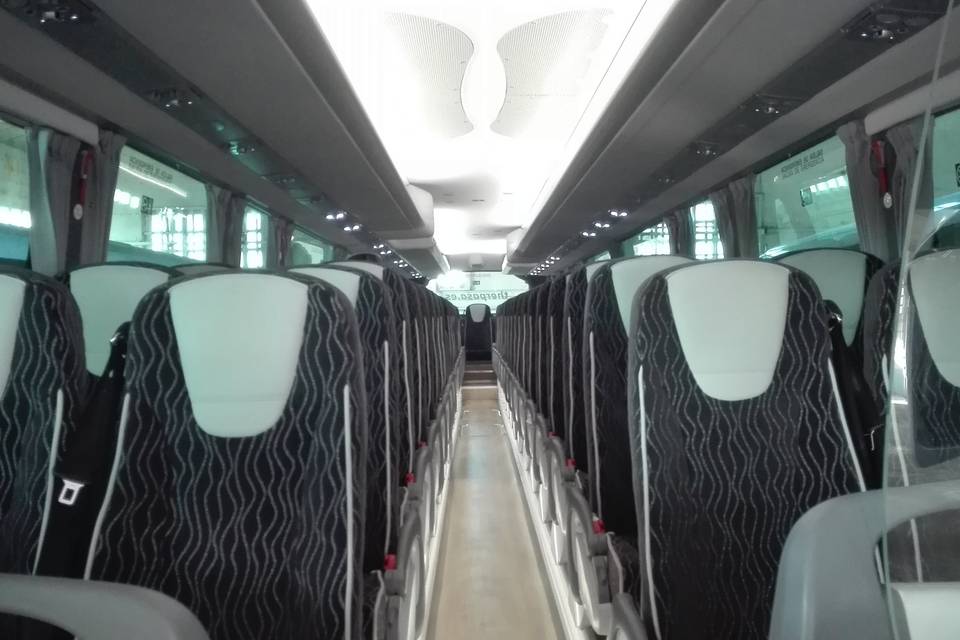 Interior del bus