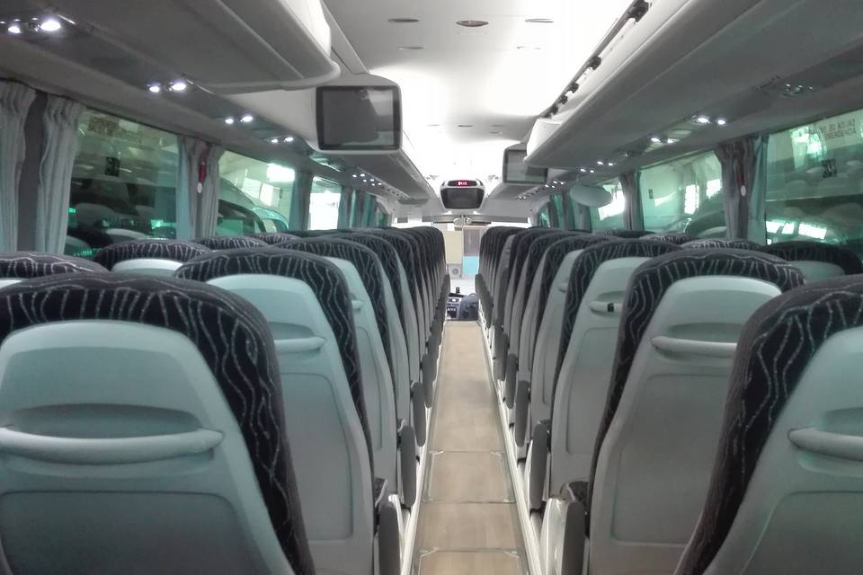 Interior del bus