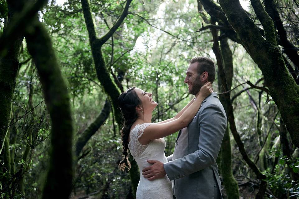 Novios en el Bosque de Anaga