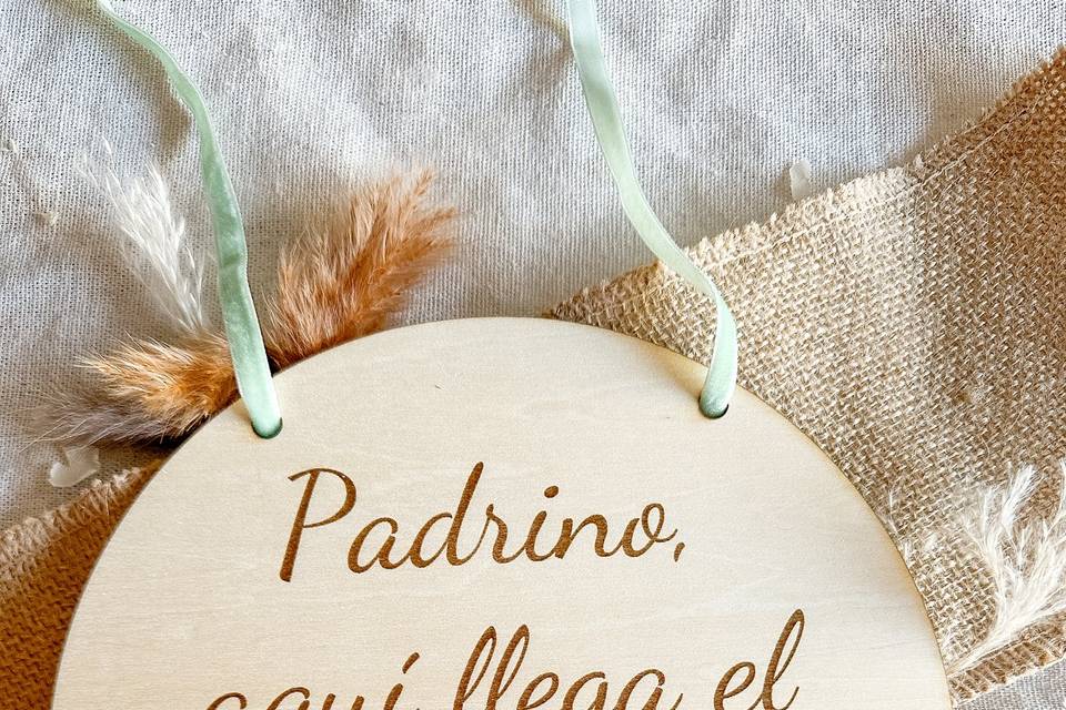 Cartel Pajes Personalizado