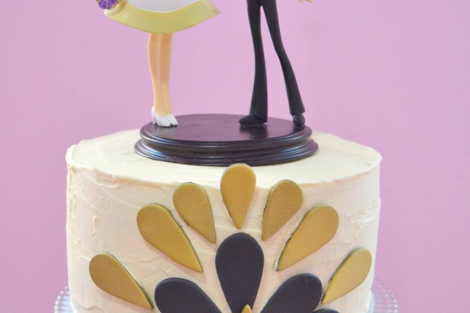 Tarta con figuras