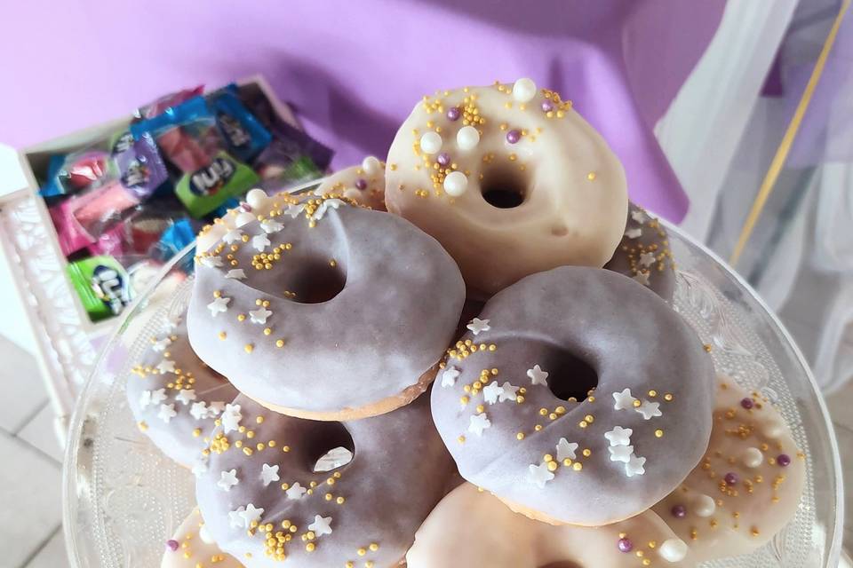 Mini donuts decorados