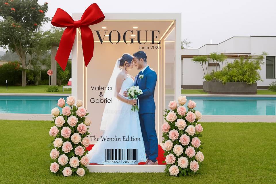 CABINA DE FOTO DE REVISTA