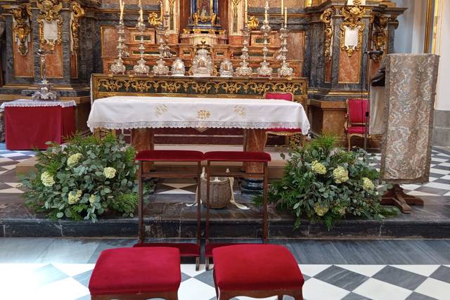 Decoración ceremonia