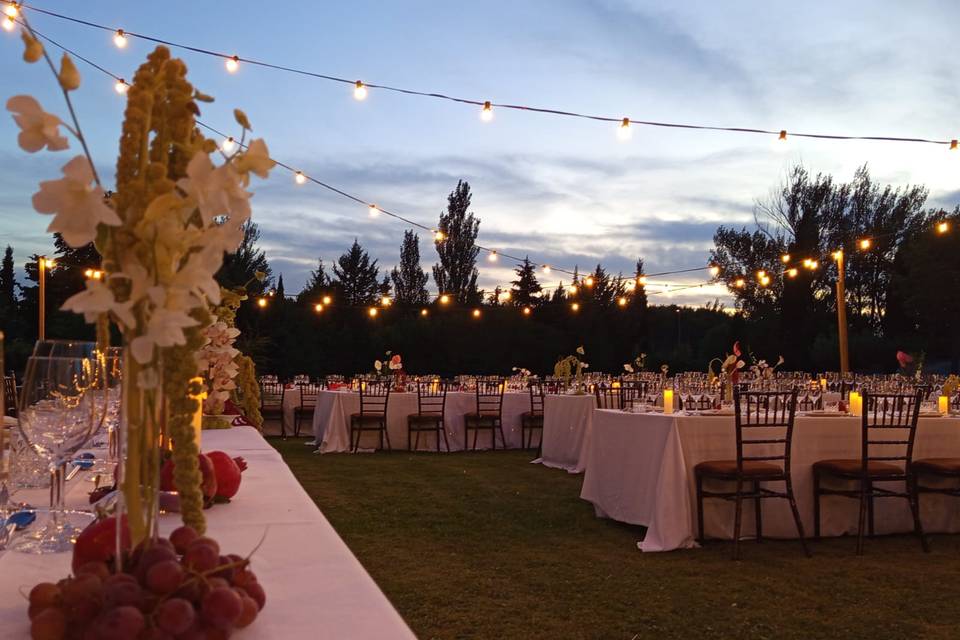 DECORACIÓN BANQUETE