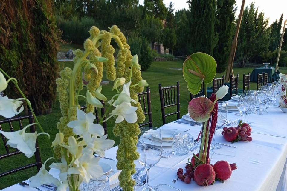 Decoración banquete