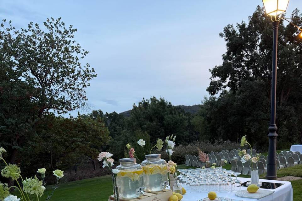 Decoración finca