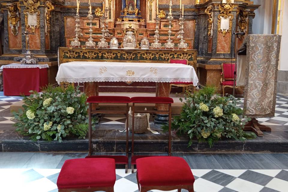 Decoración ceremonia