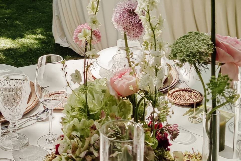 Decoración mesas
