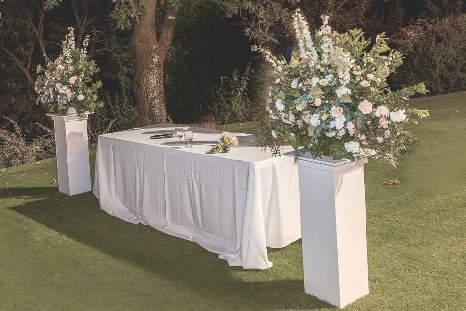 DECORACIÓN CEREMONIA