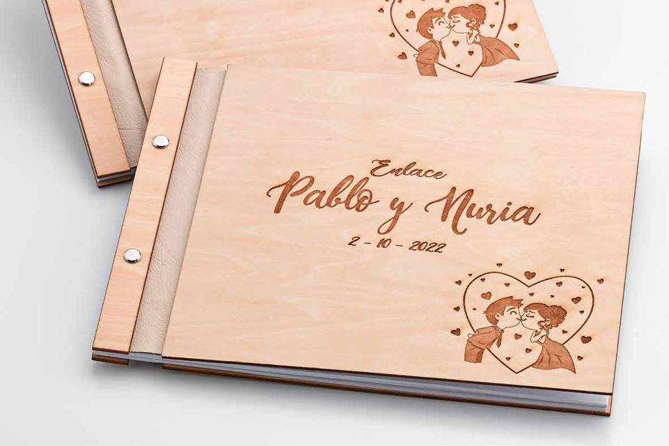 Carteles madera