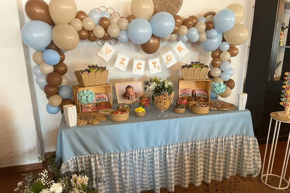 Mesa chuches bautizo