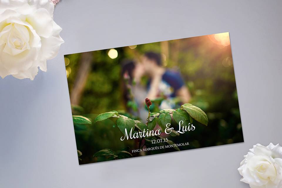 Invitación de boda