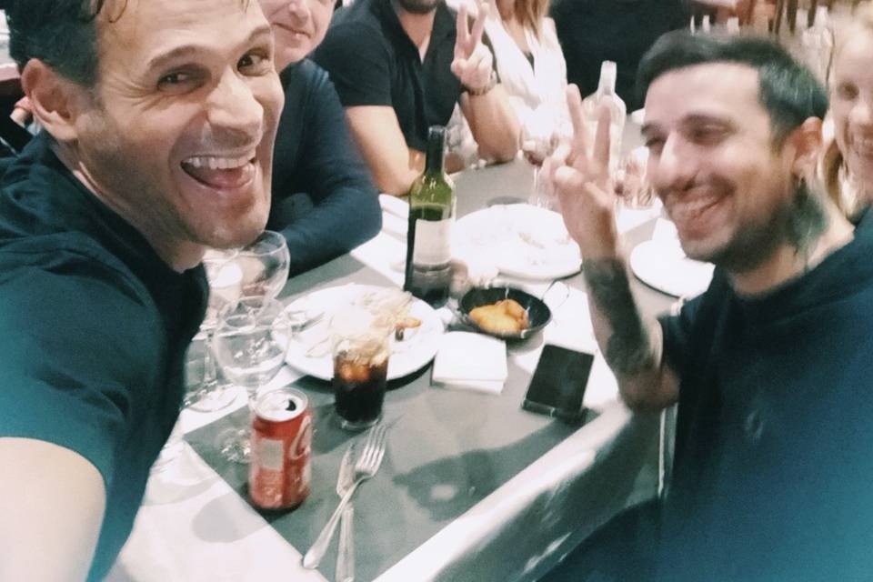 Cena de empresa
